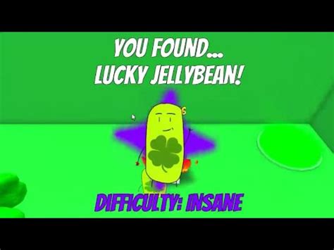 How To Get LUCKY Jellybean In FIND THE JELLYBEANS Roblox YouTube