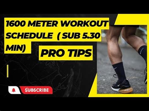 Meter Workout Schedule Sub Min Army Bharti Meter