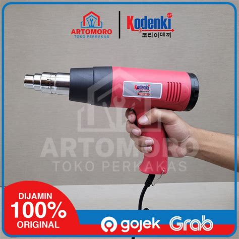 Jual Kodenki Electric Heat Gun 1500W KDK HAG101 Heat Gun Mesin