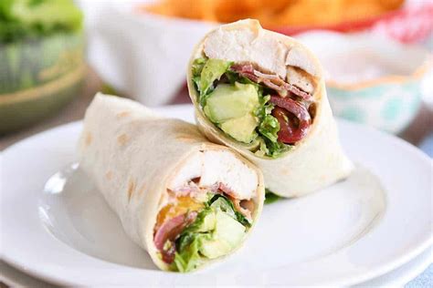 Chicken Blt Burritos With Creamy Southwest Dipping Sauce Quick And