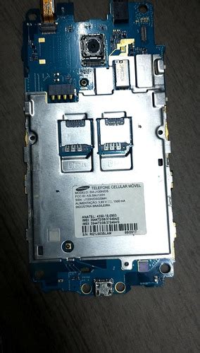 Placa Mãe Lógica Samsung J1 Mini Funcionando Perfeitamente Frete Grátis