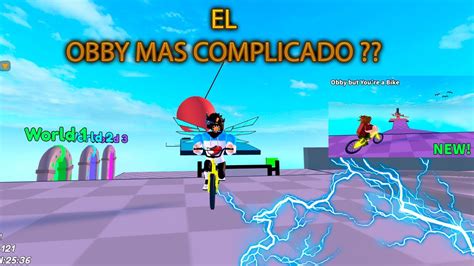 El Obby Mas Dificil De Roblox Pasando Un Record Mundial Youtube