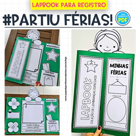 Lapbook De F Rias Professora Denise Papo Da Professora Denise