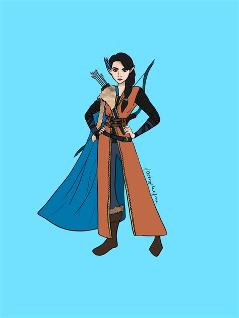 [No Spoilers] Vex'ahlia fan art by me :) : r/criticalrole