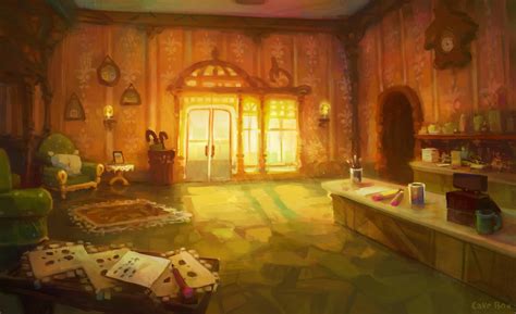 Hotel Lobby by CakeBox-Art on DeviantArt