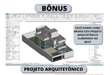 Projeto Arquitetônico Completo Revit Projetos Revit Editáveis