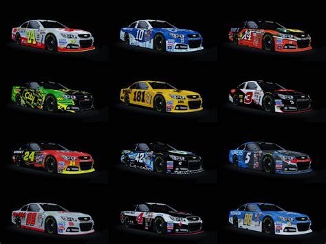 Skins NASCAR Skin Pack 1 OverTake Gg Formerly RaceDepartment