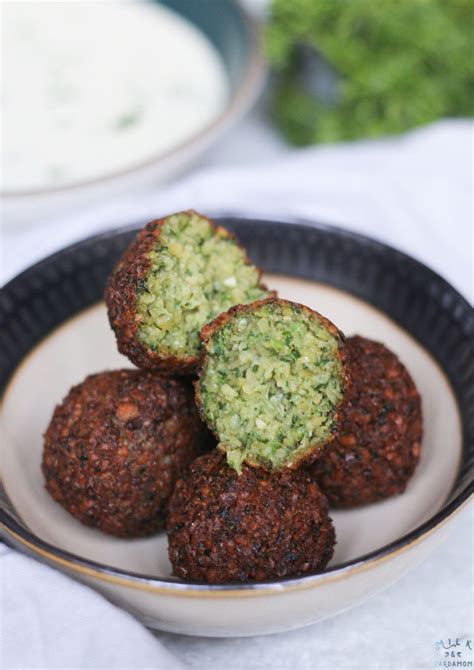 Falafel With Spicy Herb Tahini Sauce Milk Cardamom