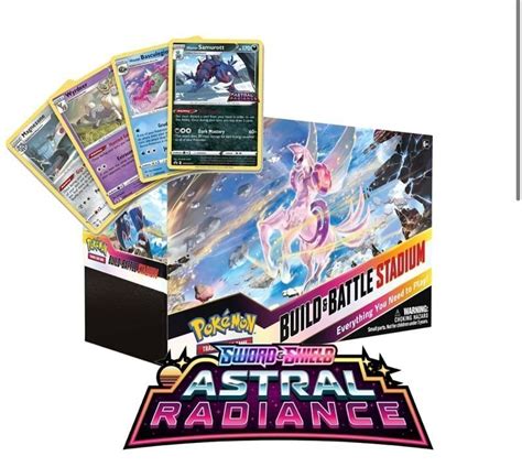 Pokemon Astral Radiance Build Battle Stadium Box Arlytoys