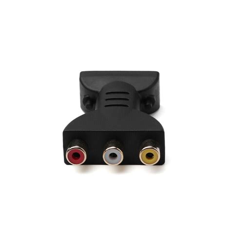 Av Digital Signal Hdmi To 3 Rca Audio Adapter Component Converter