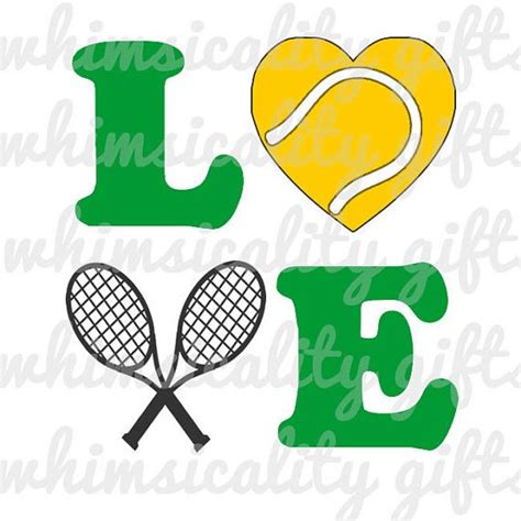 Love Tennis Svg Svg File Mb