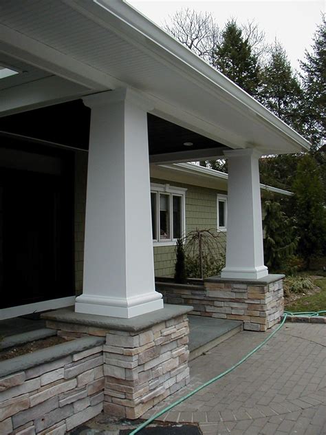 I Want A Covered Porch Craftsman Columns House Exterior Stucco Walls