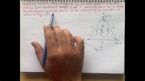 Consider Three Charges Q1 Q2 Q3 Each Equal To Q At The Vertices Of An