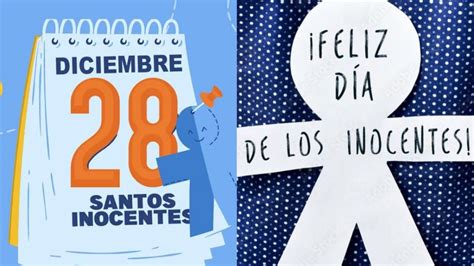 Día de los Inocentes Que la Inocencia Te Valga del 28