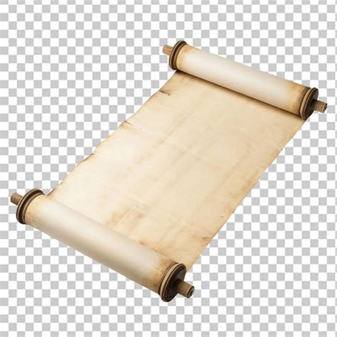 Premium Photo Old Paper Scroll Ancient Papyrus Isolated On Background