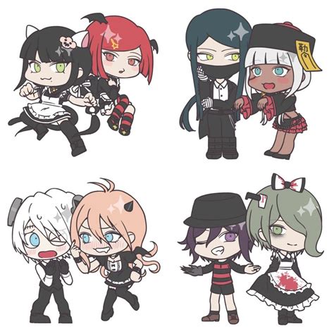 Ndrv3 By Akiaiko Danganronpa Characters Danganronpa Chibi