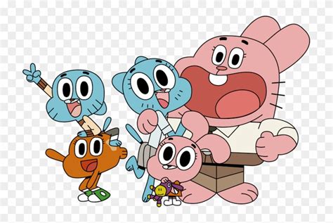 Family - Amazing World Of Gumball Watterson Family, HD Png Download ...