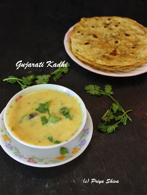 Gujarati Kadhi Recipe Priya Kitchenette