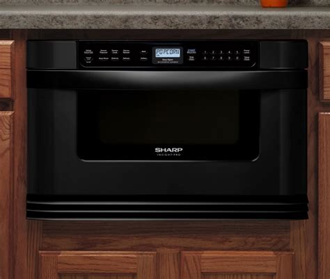 Sharp Kb6024mk 24 Inch Built In Microwave Drawer With 10 Cu Ft Capacity 1000 Cooking Watts