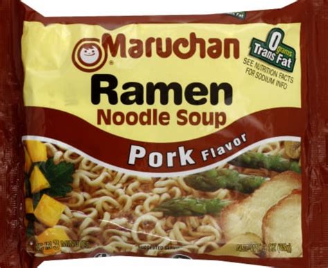 Maruchan® Pork Flavor Ramen Noodle Soup, 3 oz - Ralphs