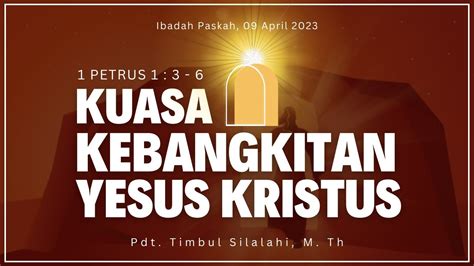 Ibadah Jumat Agung 07 April 2023 Pdt Timbul Silalahi M Th YouTube