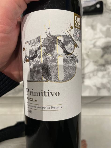 Riolite Vini Primitivo Gradi Puglia Igt Italy Puglia Puglia