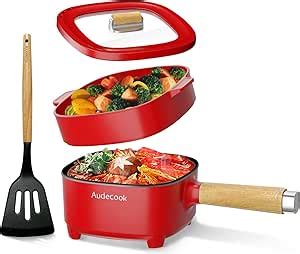 Amazon Audecook Hot Pot Electric 2L Cermic Glaze Non Stick Frying