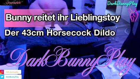 Dildoride 43cm Amateur Amateur Porn Feat DarkBunnyPlay23 By FapHouse XHamster