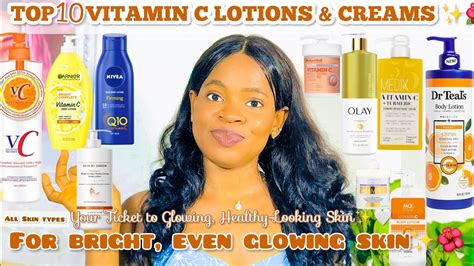 Top Vitamin C Body Lotions Creams For Glowing Skin Lotion For