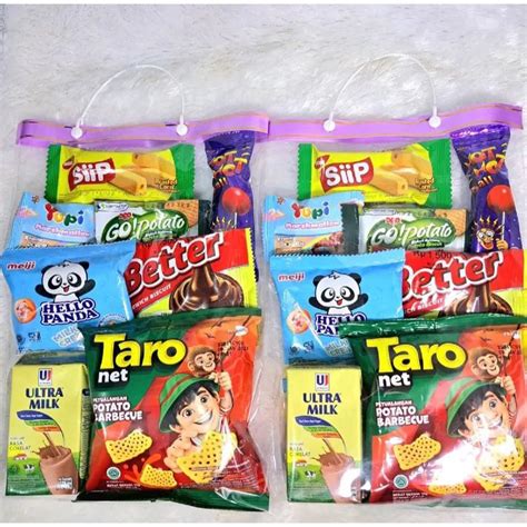 Jual Paket Snack Ulang Tahun Anak Hampers Ulang Tahun Bingkisan Lucu