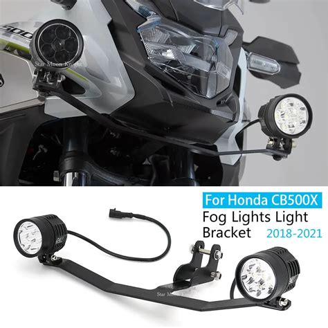 Motorcycle Auxiliary Headlight Spotlights Support Fit For Honda Cb500x Cb500 Cb 500 X 500x Fog