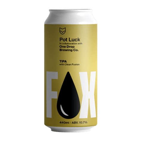 Buy Fox Friday X One Drop Pot Luck Triple Hazy Ipa 440ml Can In Australia Beer Cartel