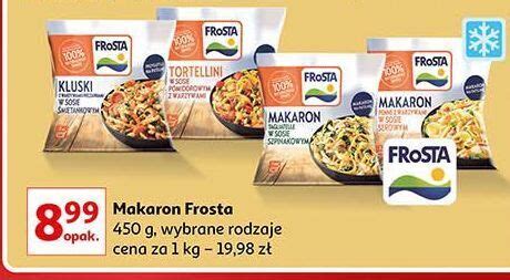 Promocja Makaron Penne Z Warzywami W Sosie Serowym Frosta W Auchan