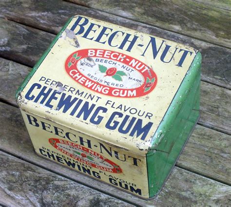 Beech Nut Chewing Gum Counter Tin 1950s This Tin In The  Flickr