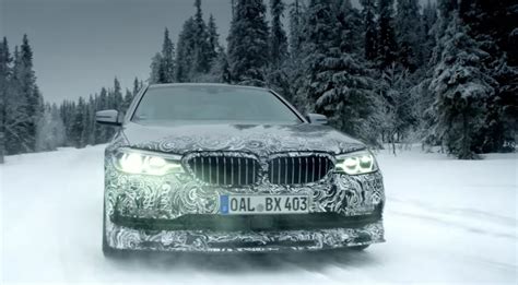 Alpina Teases B5 G30 With Snow Drifting Rumor Says 3 Liter And V8 Are