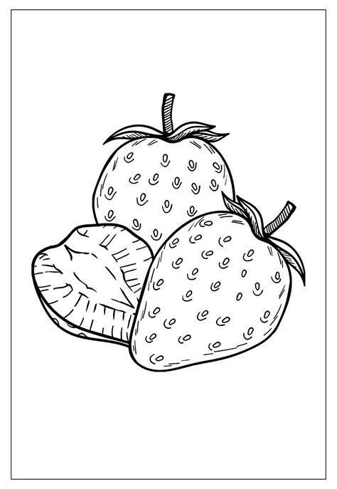 Desenhos De Morango Para Colorir E Imprimir Tudo Para Colorir