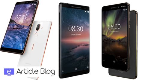 HMD Global Launched Nokia 7 Plus Nokia 8 Sirocco Nokia 6 2018 In