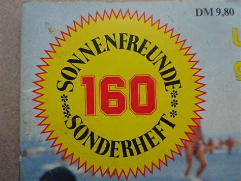 Sonnenfreunde Nummer 160 FKK Zeitschrift Magazin Heft Etsy De