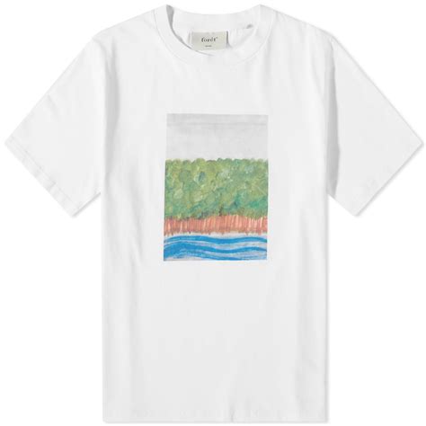 Foret Trotter T Shirt White End