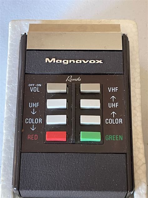 Magnavox Remote Control Vintage TV Remote Control Old - Etsy