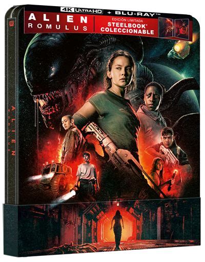 Alien Romulus Steelbook Uhd Blu Ray Fede Lvarez Cailee Spaeny