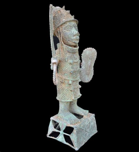 Bronze Beninese Statuette | Blawo.ART