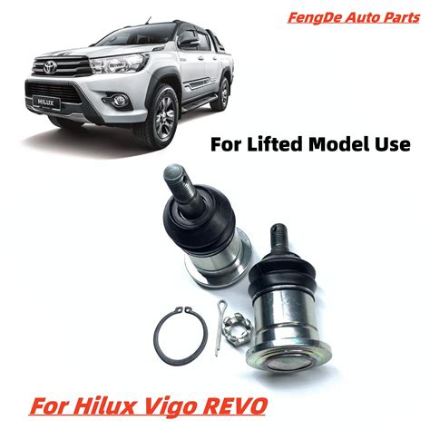 Wd Greasable Extended Front Upper Ball Joints For Hilux Vigo Innova