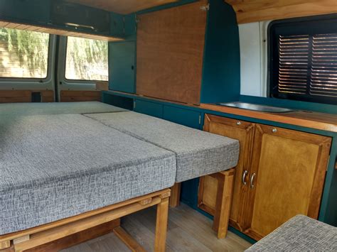 Ideas de camperización cama extensible Motorhome Muebles Vw camper