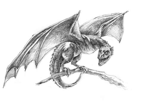 Game Of Thrones Dragon Drawing Realistic Drawing Skill