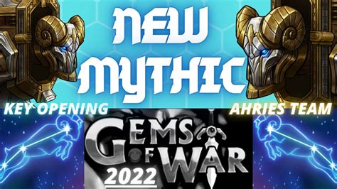 Gems Of War New Mythic Ahries Key Opening Ahries Team New Mythic