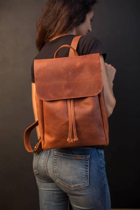 Leather Backpack, Leather Backpack Women, Brown Leather Backpack ...