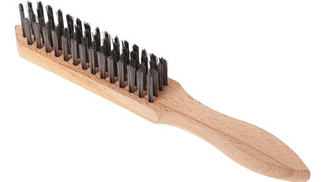 Wire Brush Wooden Handle Row Paints