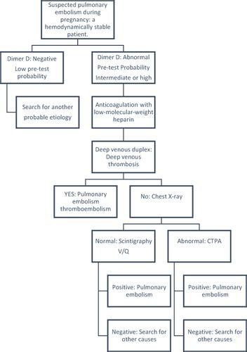 Full Article Pulmonary Thromboembolism In Pregnancy A Case Report And