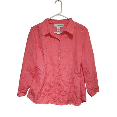 Sag Harbor Tops Sag Harbor Womens Button Up Shirt Poshmark